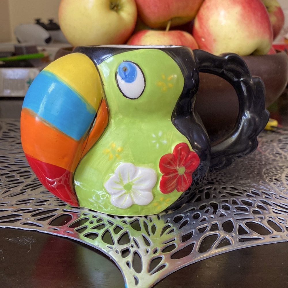 Toucan mug - Colourful Dishwasher Safe Microwave Safe Mug